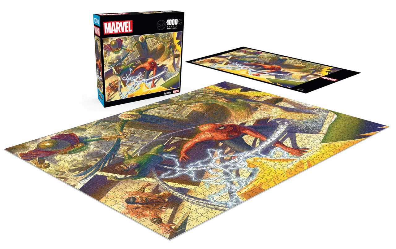 Buffalo Games Marvel Spider-man puslespil 1000 brikker Sinister Six