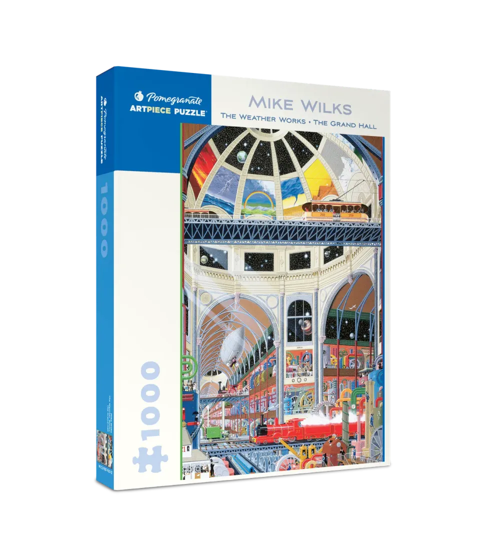 Pomegranate Weather Works Grand Hall puslespil 1000 brikker