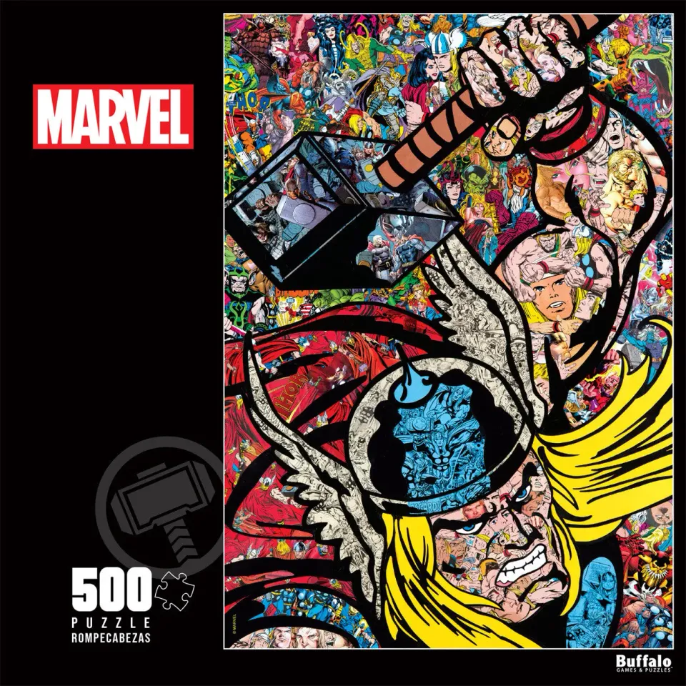 Buffalo Games Marvel Thor Collage puslespil 500 brikker