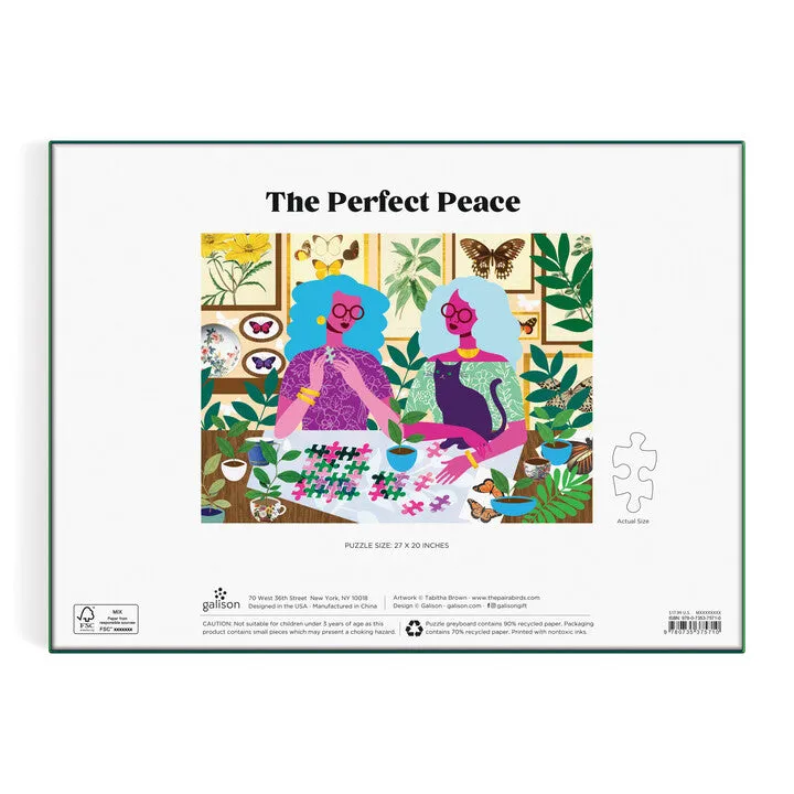 Galison The Perfect Peace puslespil 1000 brikker collage