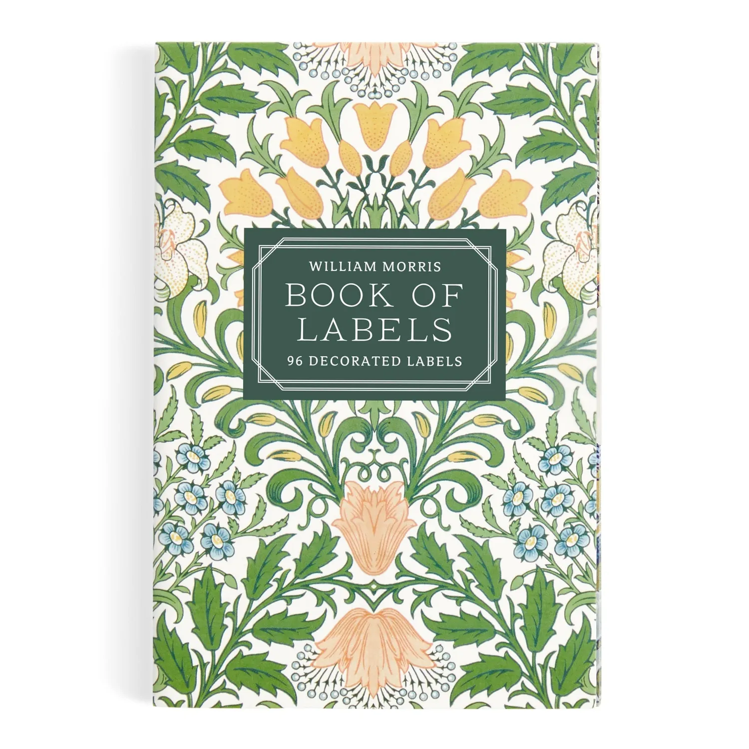 Galison William Morris Book of Labels 80 stk blomster