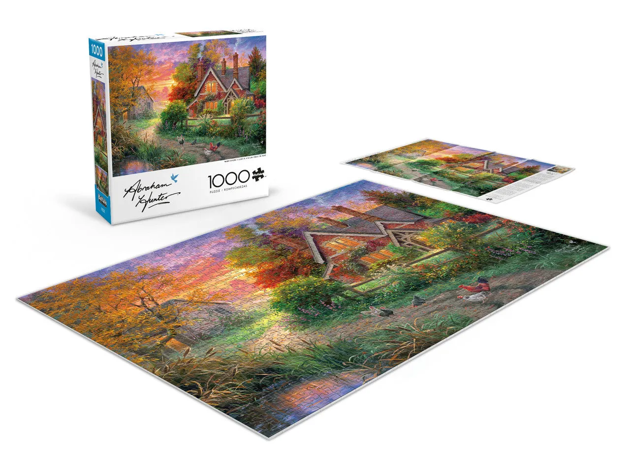 Buffalo Games Warmth of Home puslespil 1000 brikker hygge