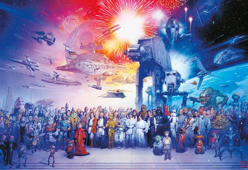 Buffalo Games You Were the Chosen One 2000 puslespil Star Wars