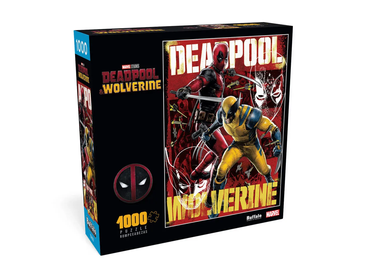 Buffalo Games Marvel Best Bubs puslespil 1000 brikker Deadpool