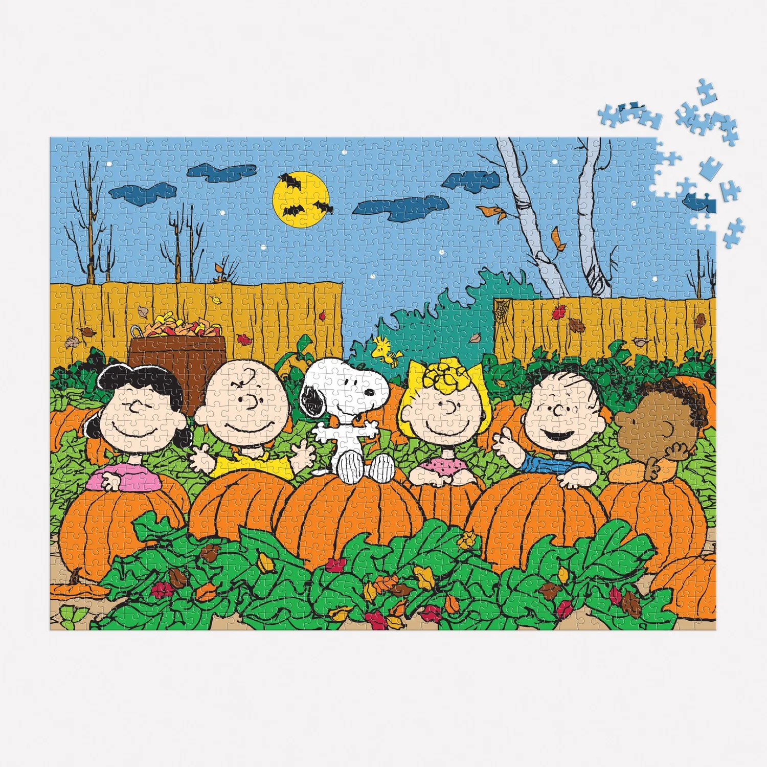 Galison Peanuts Great Pumpkin puslespil 1000 brikker halloween