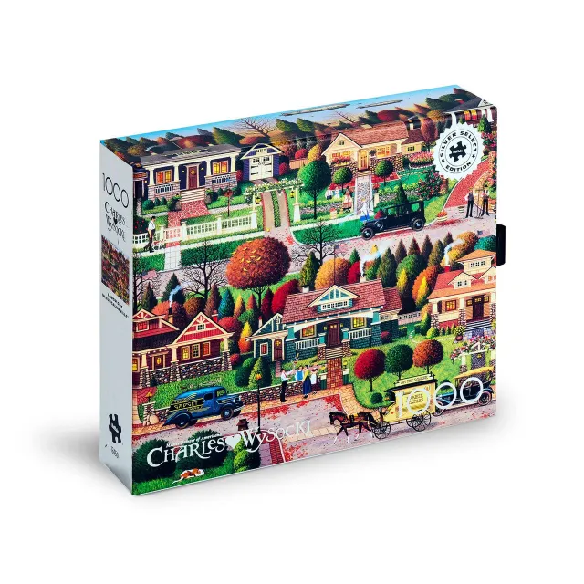 Buffalo Games Silver Select Bungalowville puslespil 1000 brikker