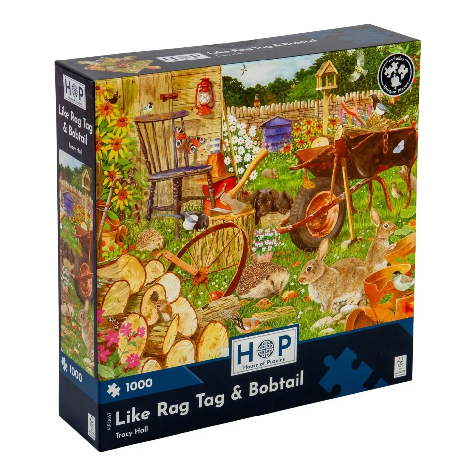 House of Puzzles Like Rag Tag and Bobtail 1000 puslespil have