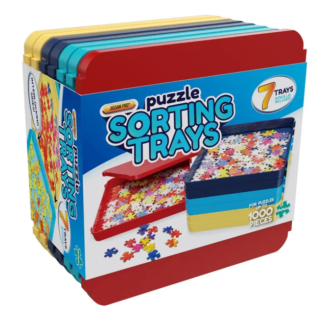 Buffalo Games Jigsaw Pro sorteringsbakker 7 stk stable