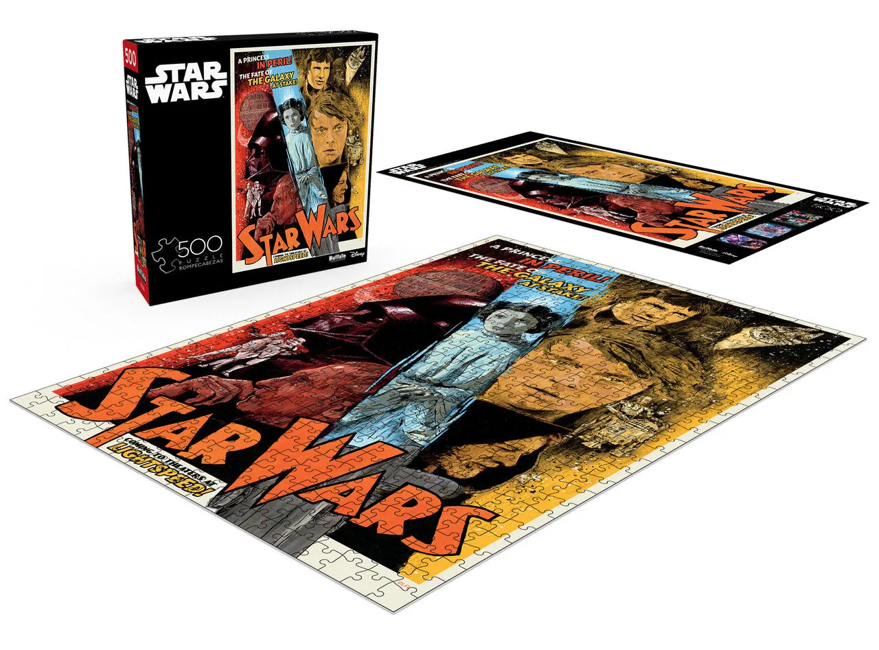 Buffalo Games Star Wars Fate of Galaxy 500 puslespil plakat