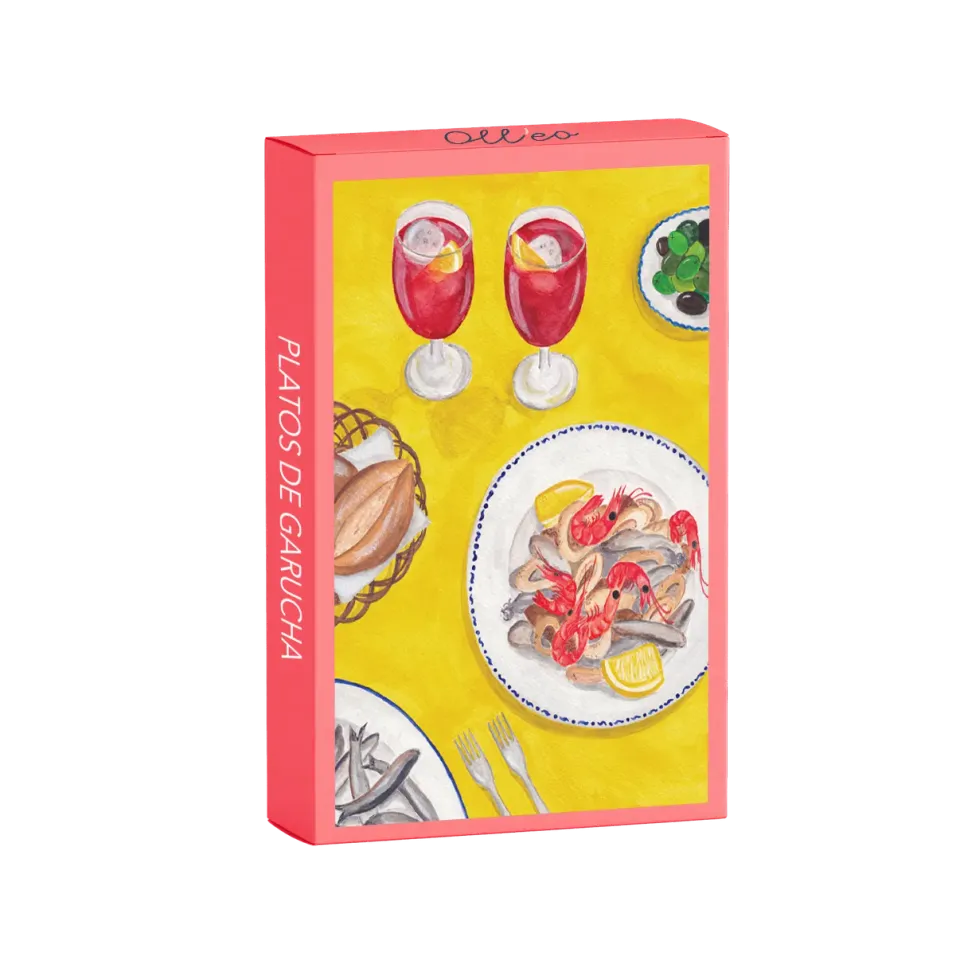 Olleo Platos De Garucha puslespil 99 brikker madmotiv