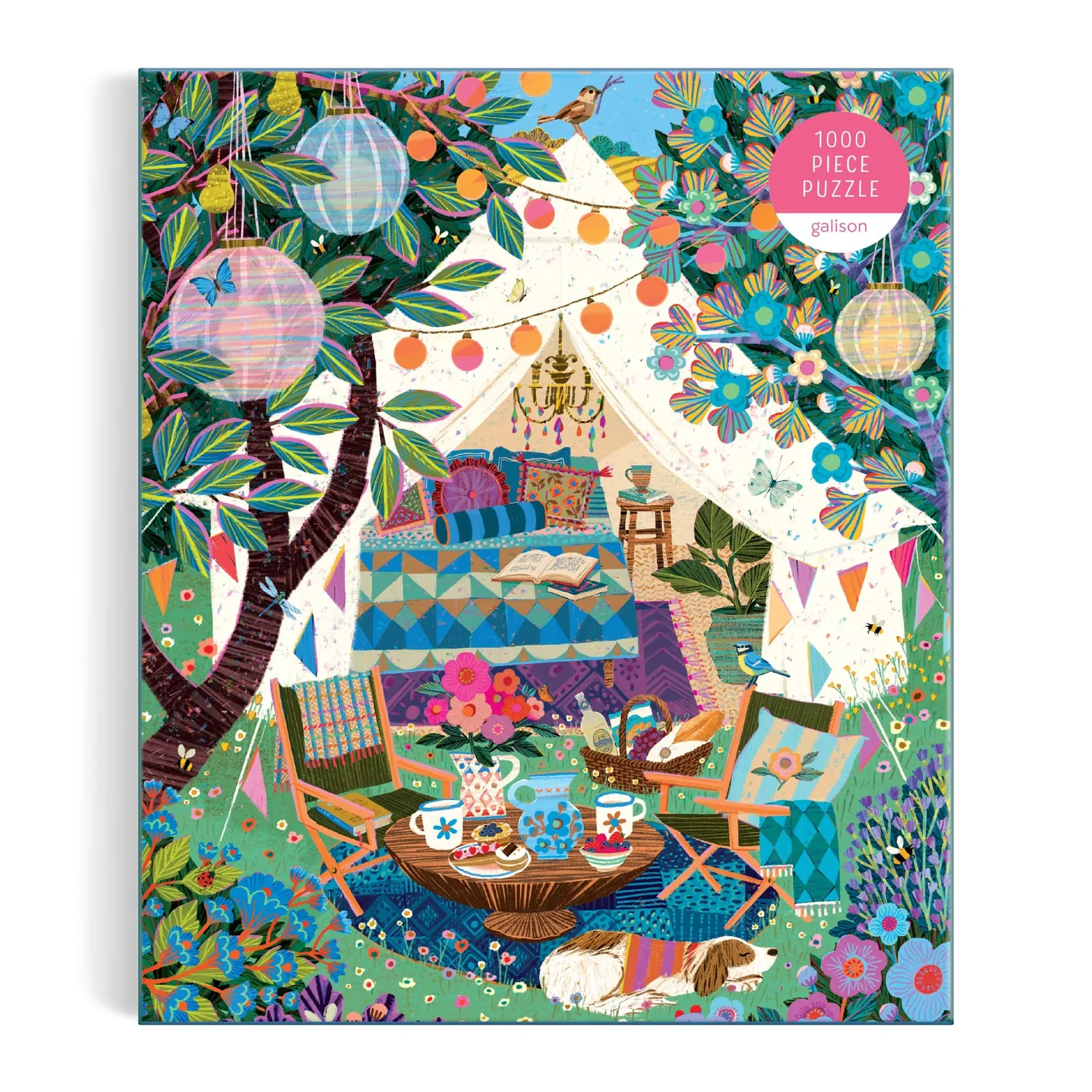 Good Puzzle Co. Victoria Ball Blooming Escape puslespil 1000 brikker blomster