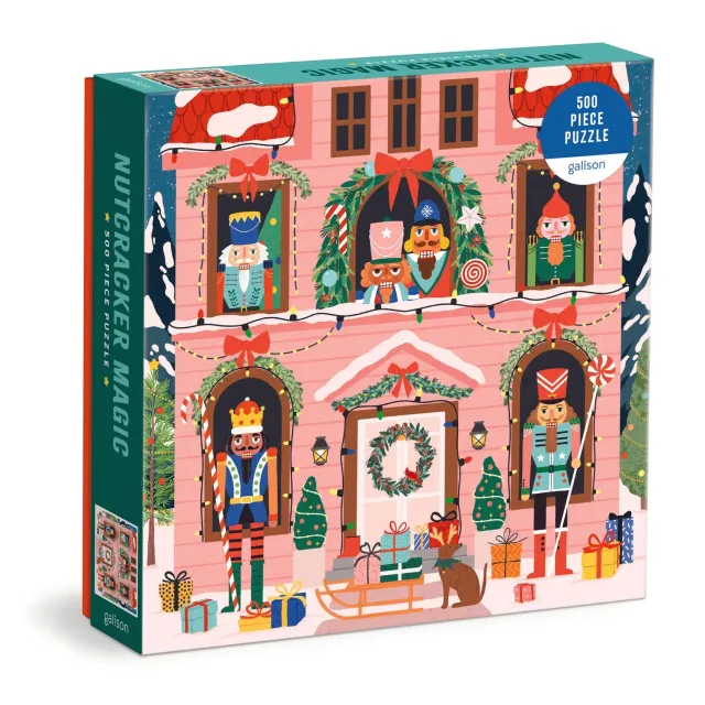 Galison Nutcracker Magic puslespil 500 brikker jul