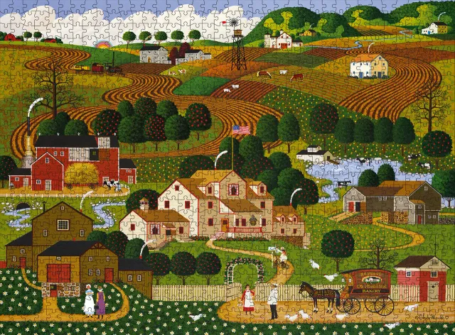 Buffalo Games Wysocki Old Homestead puslespil 1000 brikker