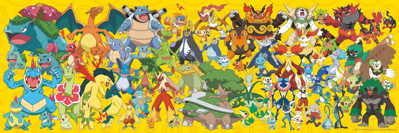 Buffalo Games Pokémon 4-i-1 puslespil multipack 300+500 brikker