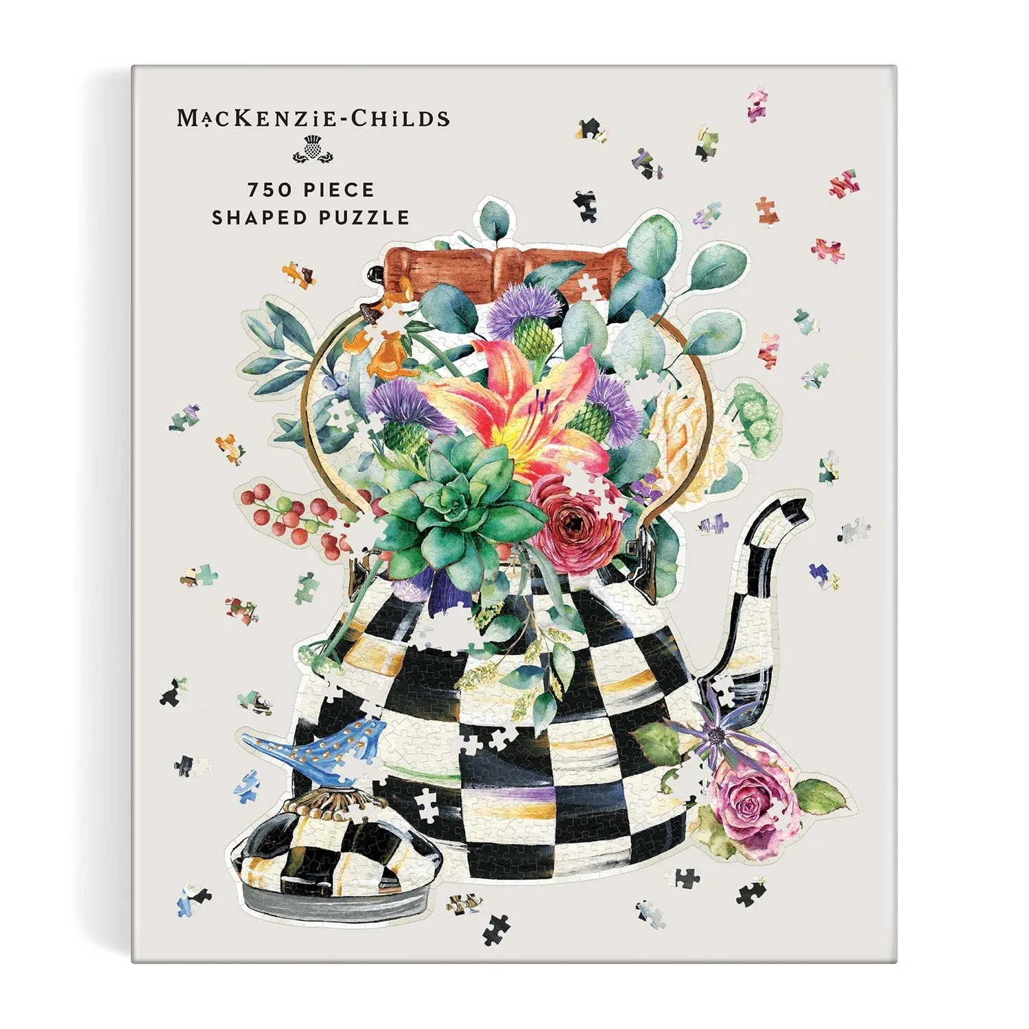 Galison MacKenzie-Childs Blooming Kettle puslespil 750 brikker