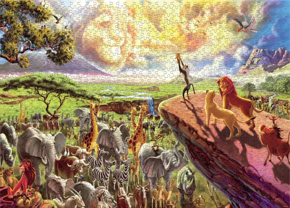 Buffalo Games Disney Dreams Lion King puslespil 1000 brikker