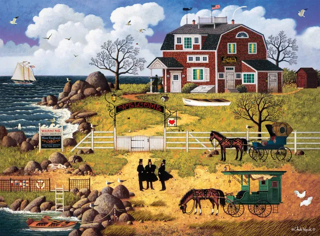 Buffalo Games Sapphire Wysocki Plan puslespil 1000 brikker americana