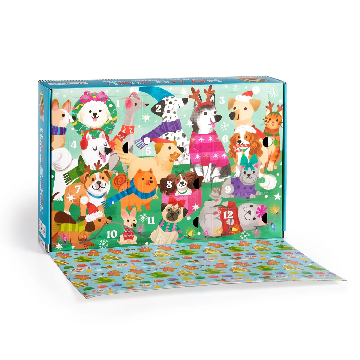 Good Puzzle Co. Ho Ho Howl julekalender puslespil 12x48