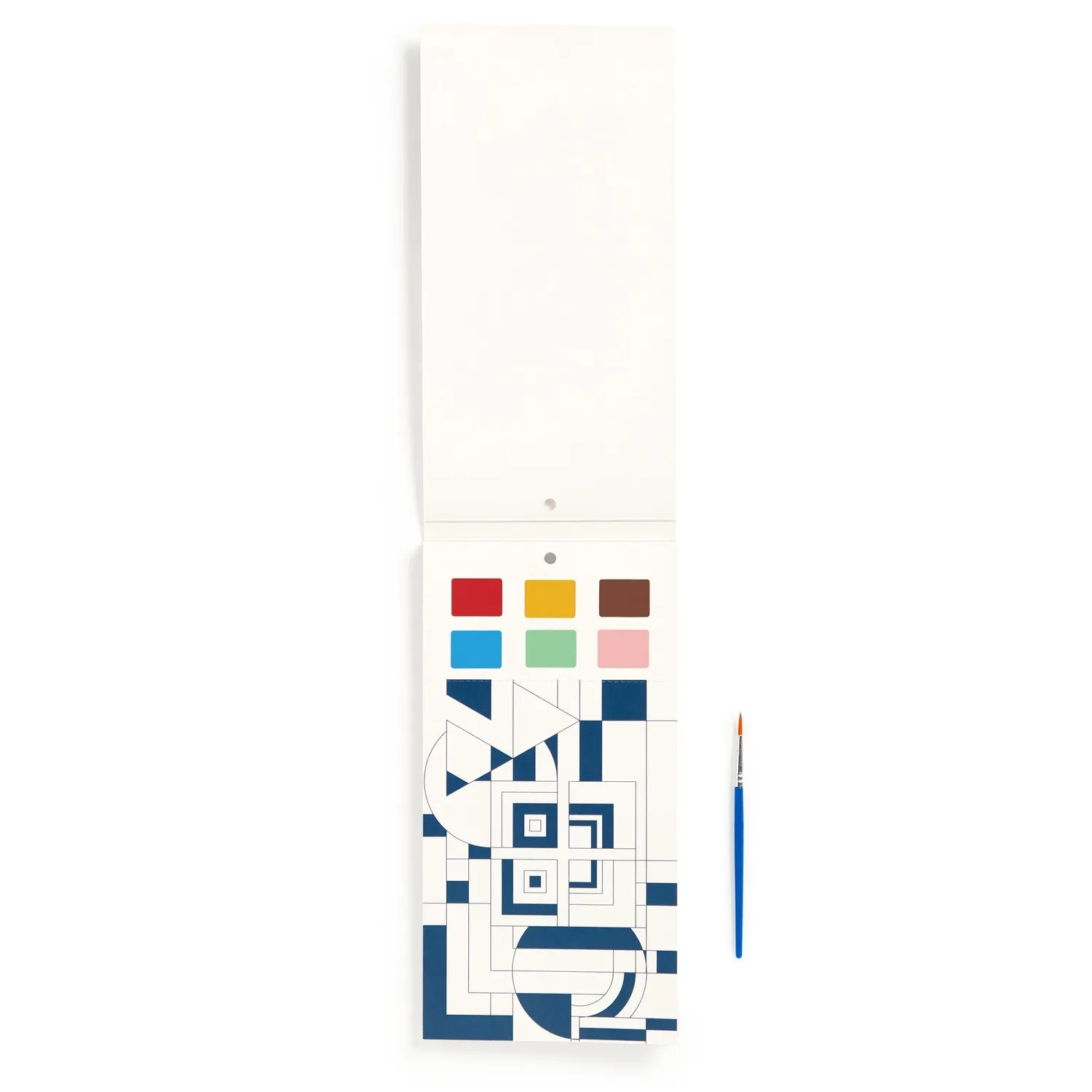 Good Puzzle Co. Frank Lloyd Wright malesæt 6 kort geometri