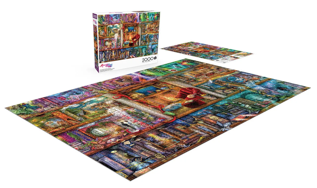 Buffalo Games Grand Fiction Library puslespil 2000 brikker