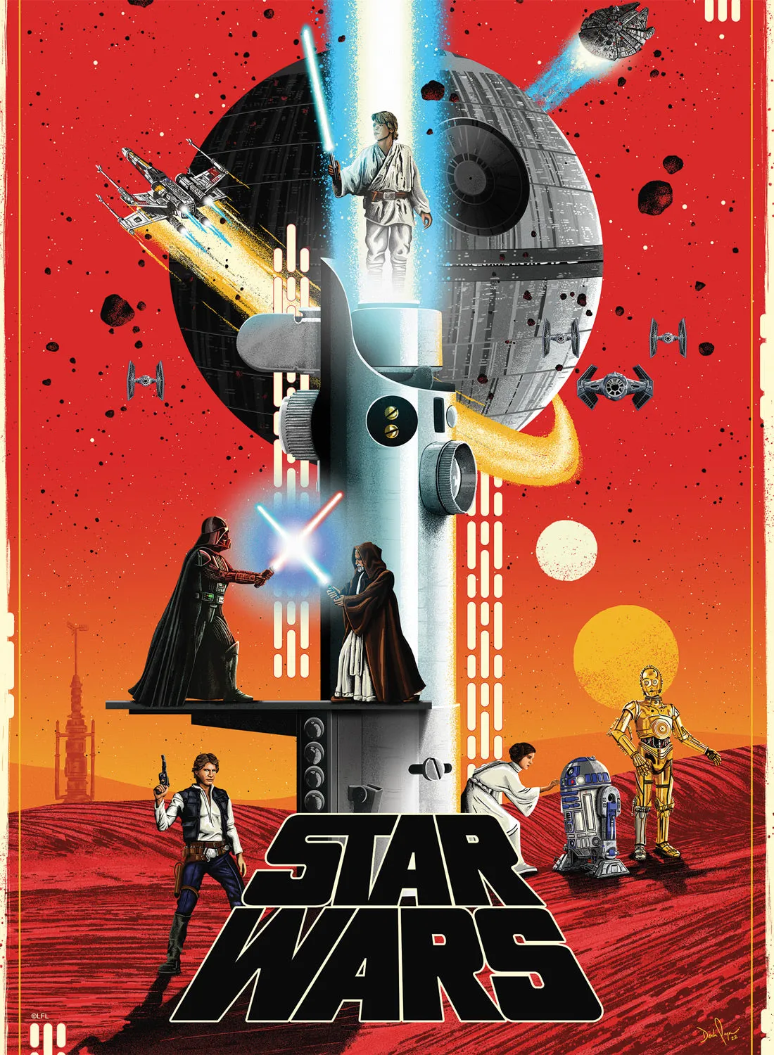 Buffalo Games Star Wars 4 i 1 puslespil multipak 300+500 brikker