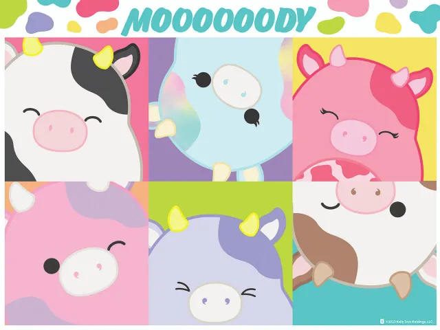Buffalo Games Moooooody Squishmallows puslespil 400 brikker