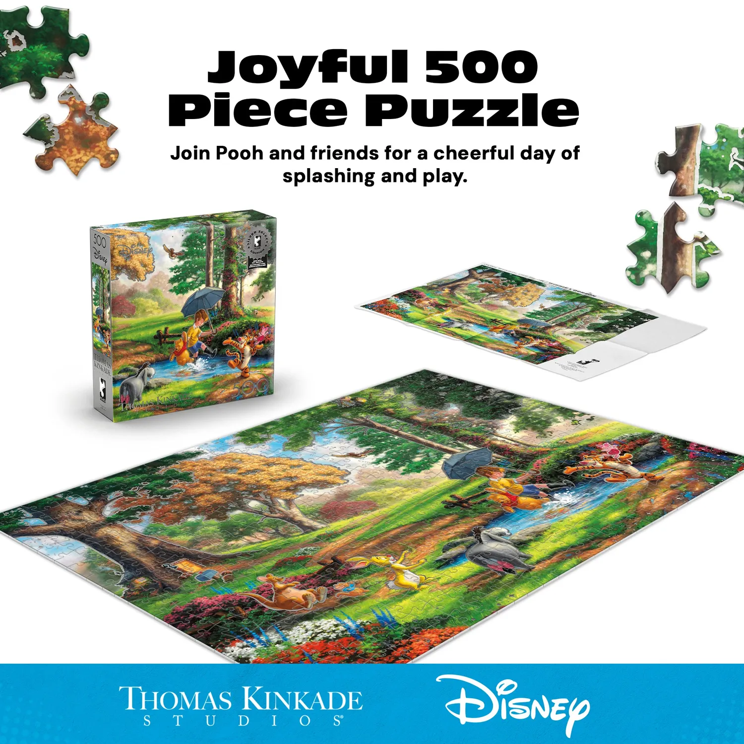 Buffalo Games Silver Select Winnie the Pooh puslespil 500