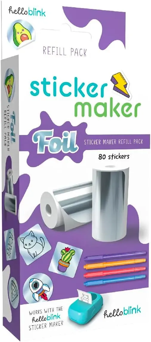 Ceaco Hello Blink folie klistermærker refill 80 stk