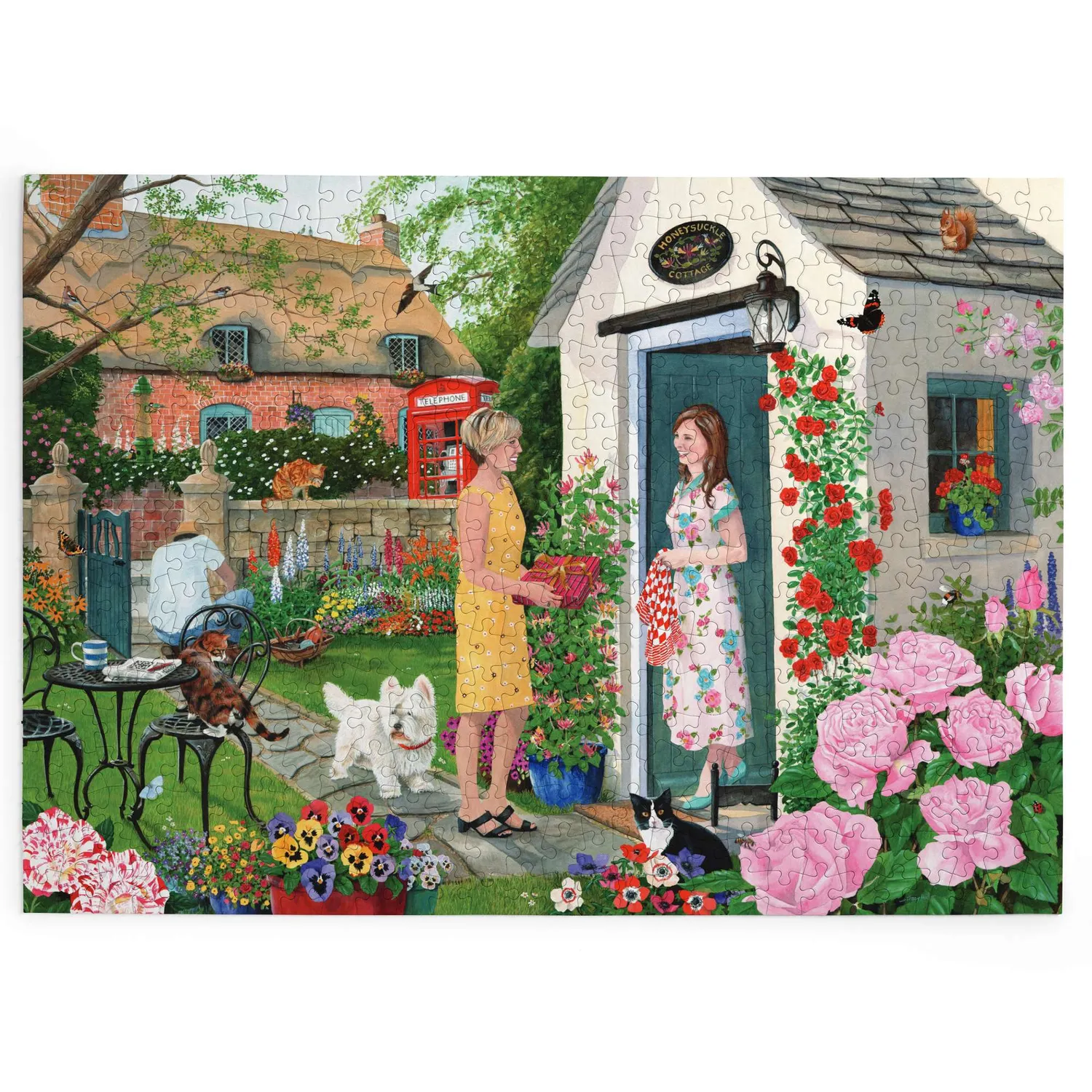 House of Puzzle BIG 500 Just To Say 500 brikker puslespil blomst