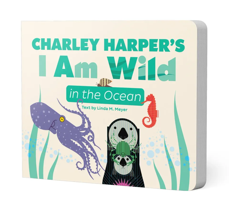 Pomegranate I Am Wild Ocean Charley Harper papbog
