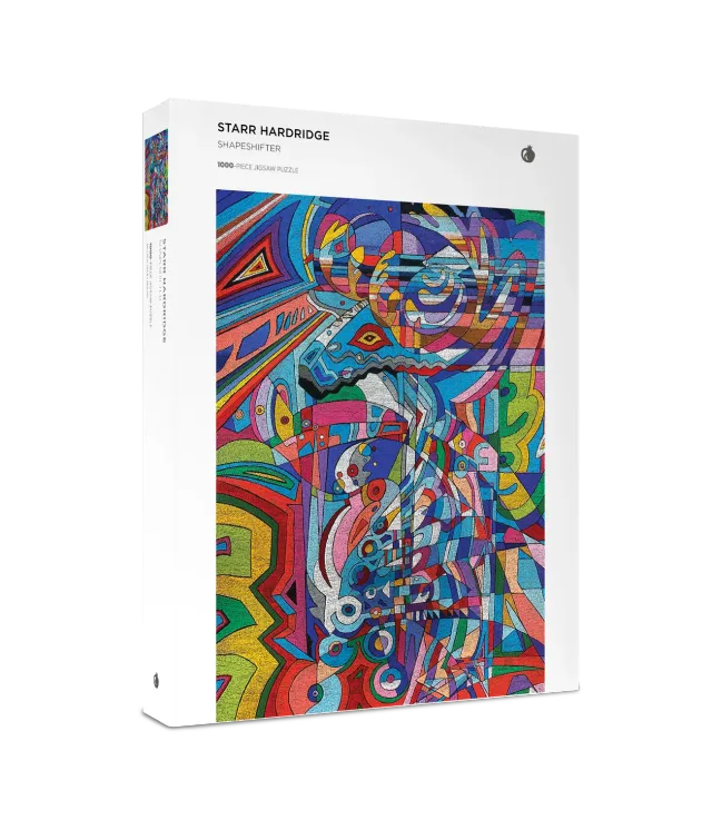 Pomegranate Shapeshifter puslespil 1000 brikker abstrakt