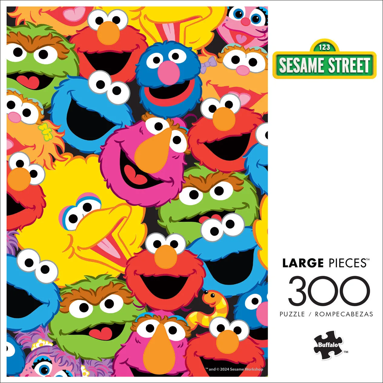 Buffalo Games Sesame Favorites puslespil 300 store brikker børn
