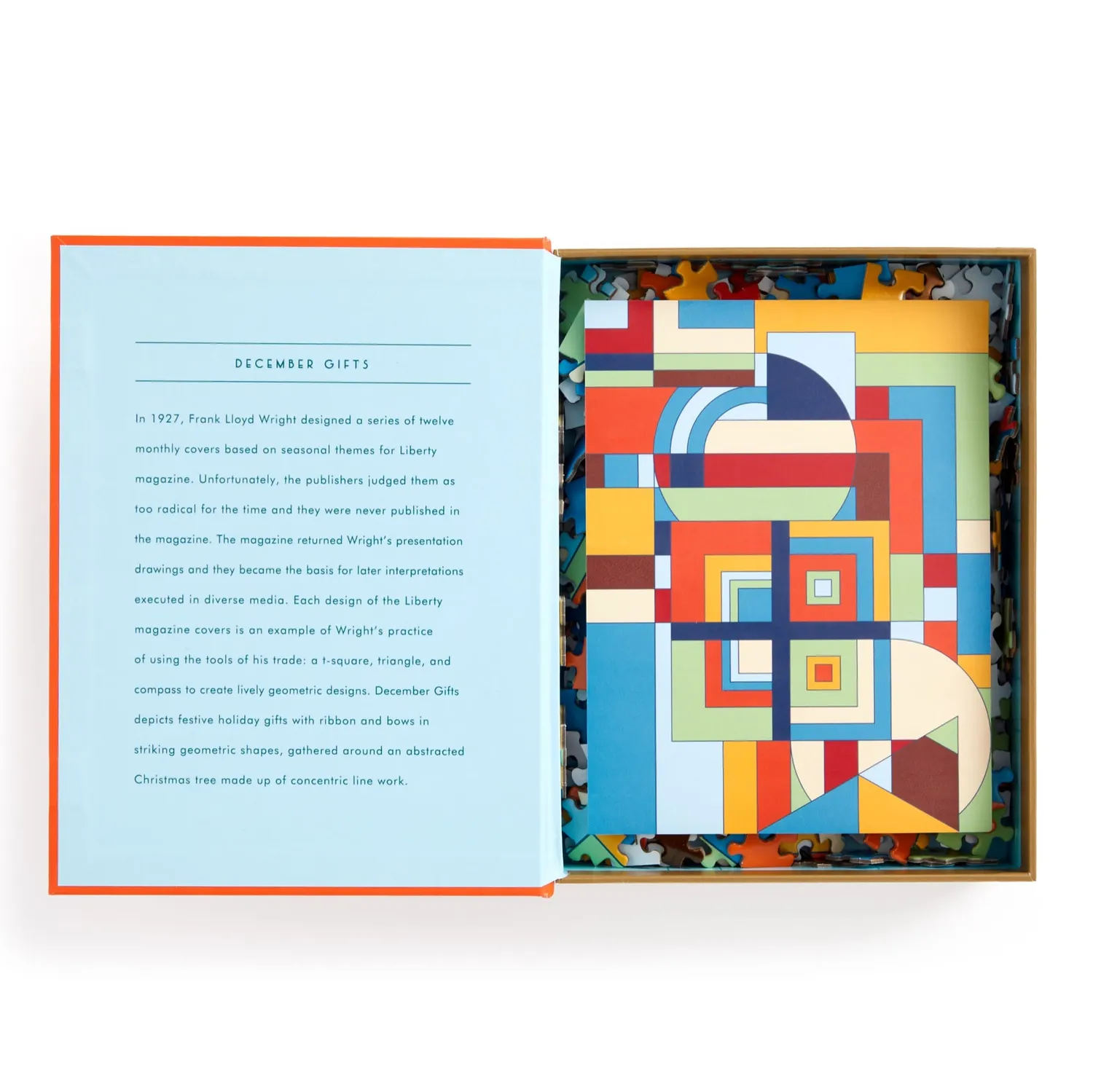 Frank Lloyd Wright December Gifts 500 bogpuslespil