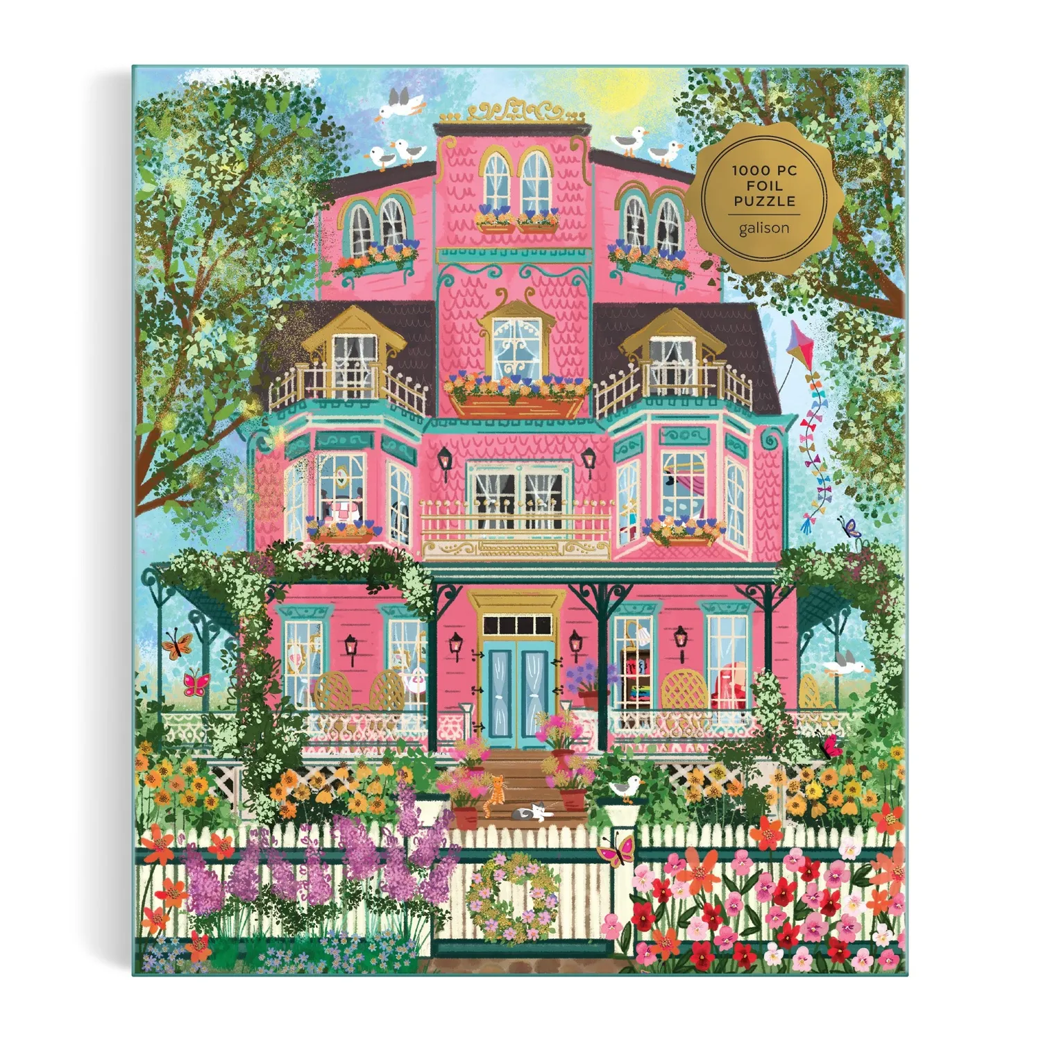 Good Puzzle Co. Capeside Victorian folie puslespil 1000 brikker