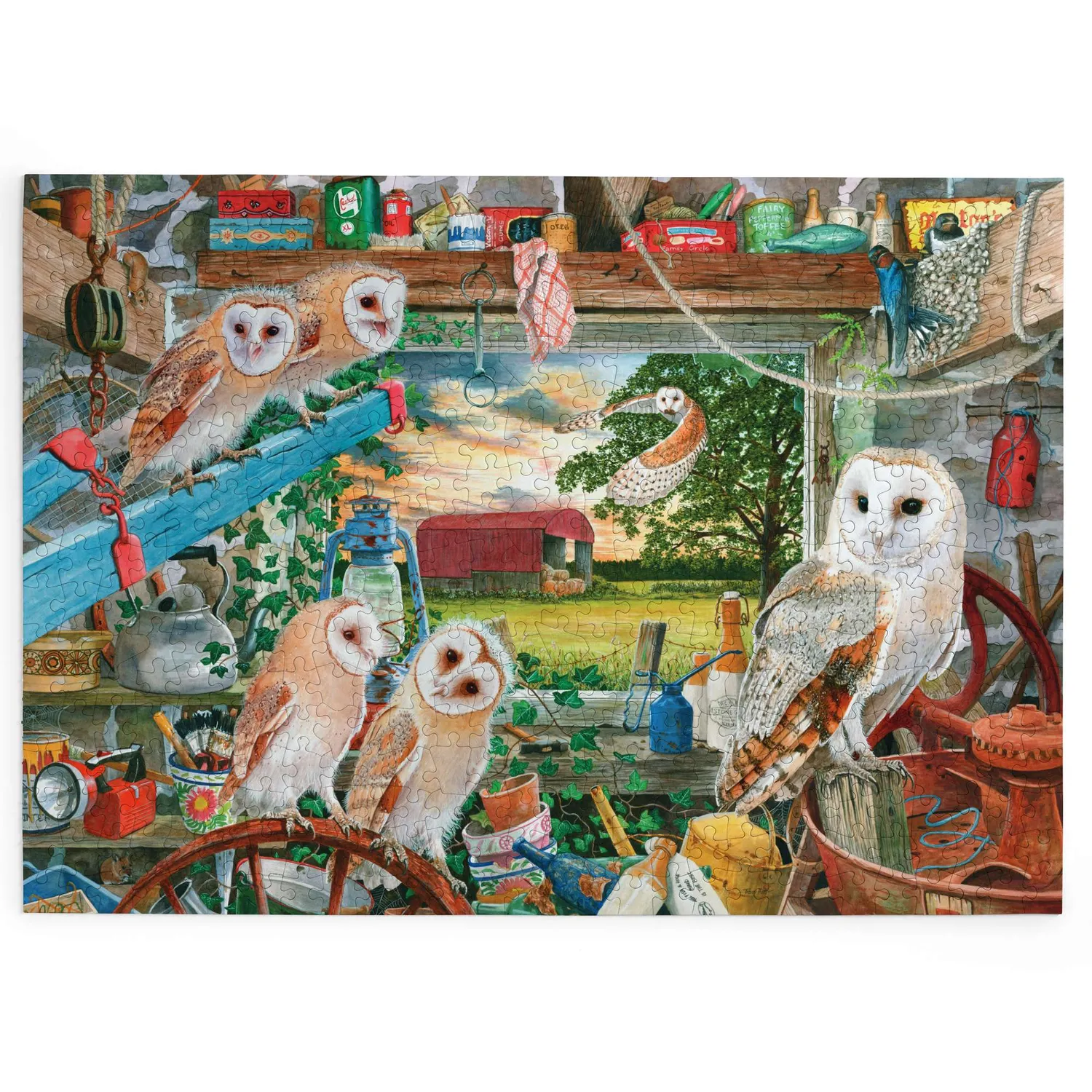 House of Puzzles BIG Night Owls 500 brikker puslespil ugler