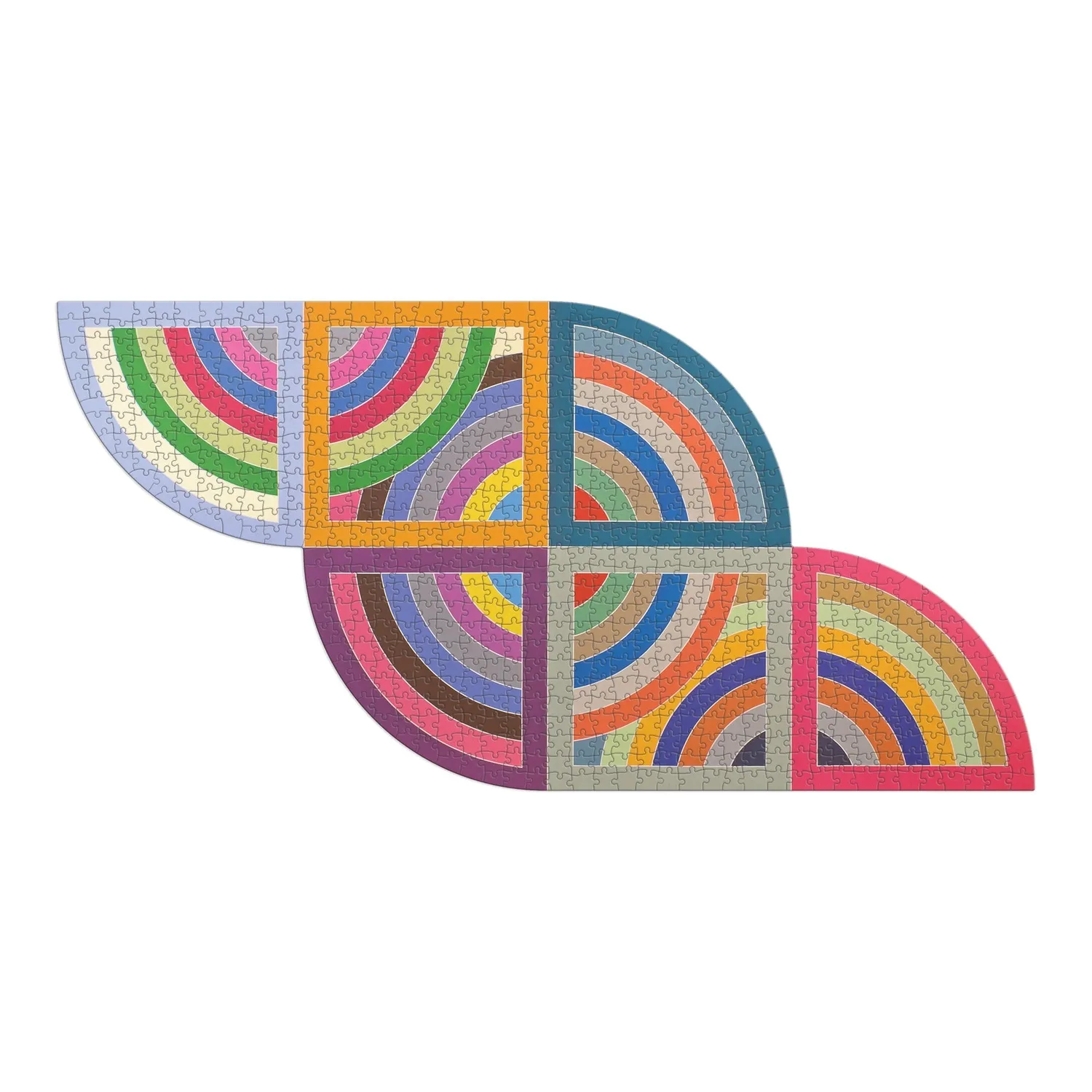 Galison Frank Stella Harran II puslespil 750 brikker formet