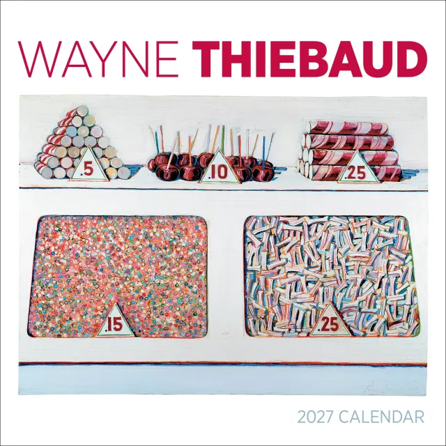 Pomegranate Wayne Thiebaud 2027 vægkalender kager