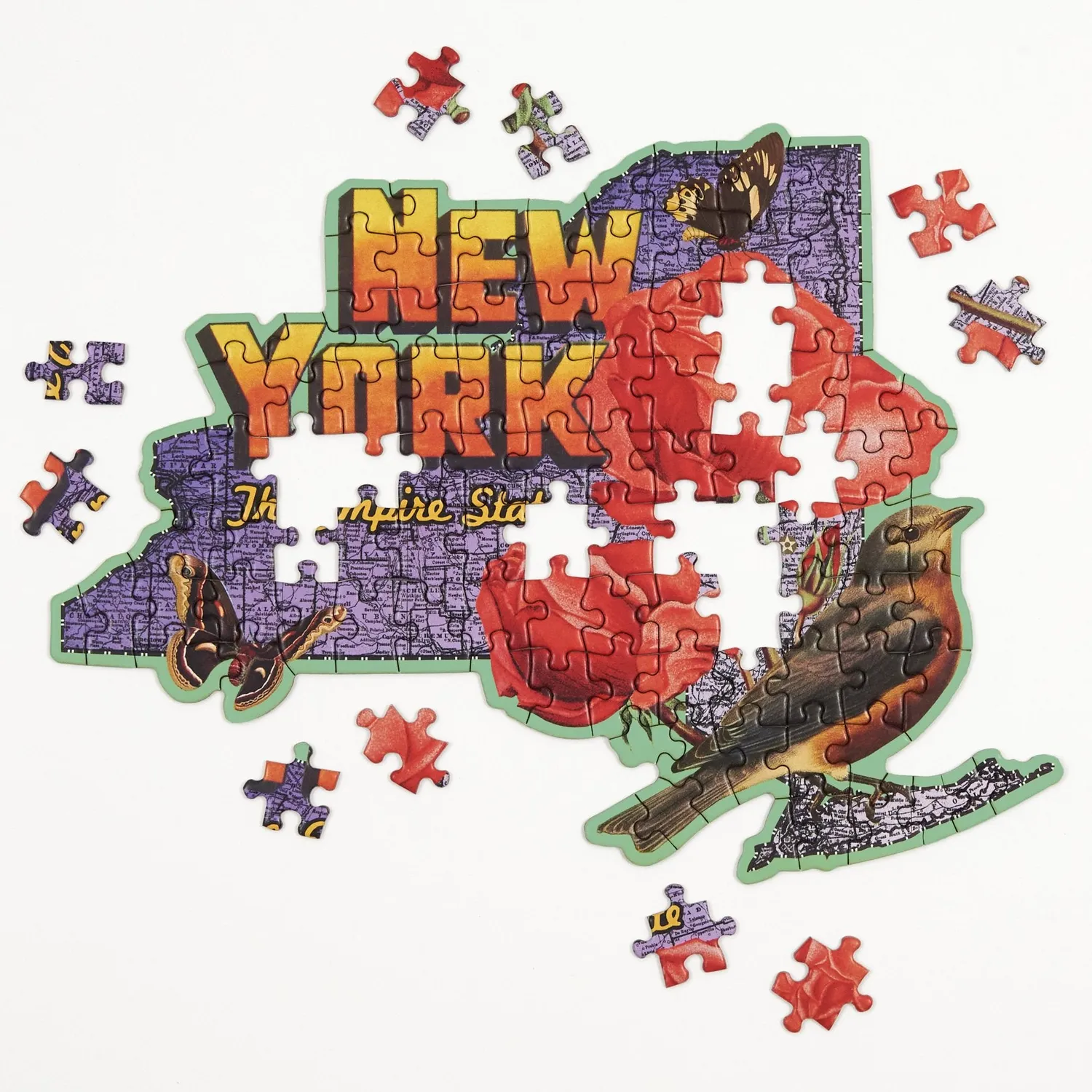 Good Puzzle Co. Wendy Gold New York Mini puslespil 100 brikker