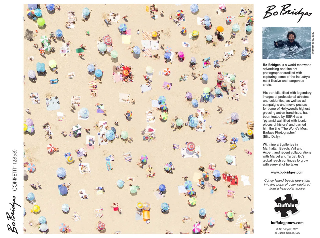 Buffalo Games Photography Bo Bridges Confetti puslespil 300 brikker large