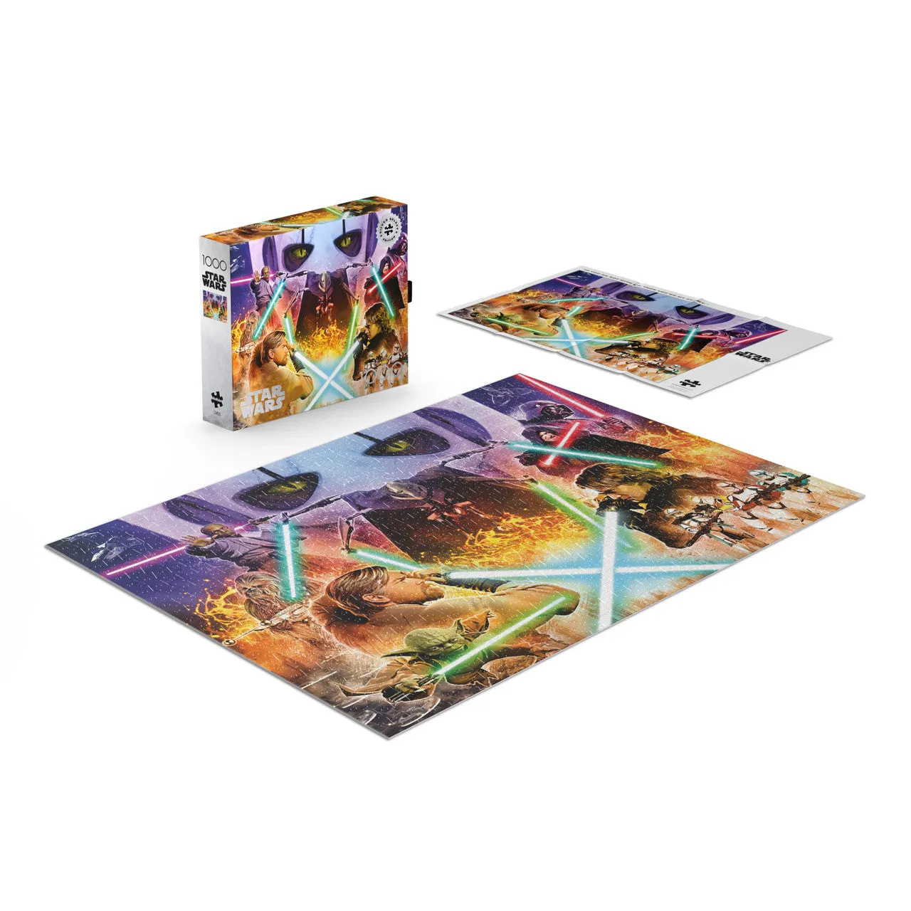 Buffalo Games Star Wars Silver Select puslespil 1000 brikker