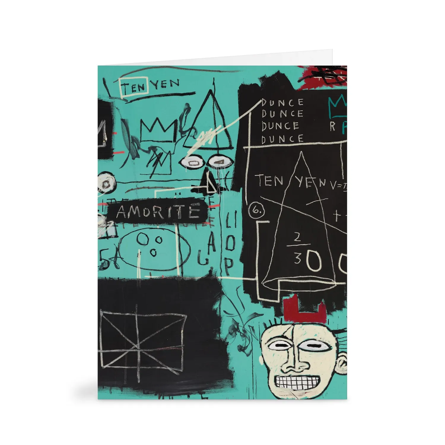 Good Puzzle Co. Basquiat lykønskningskort 16 stk