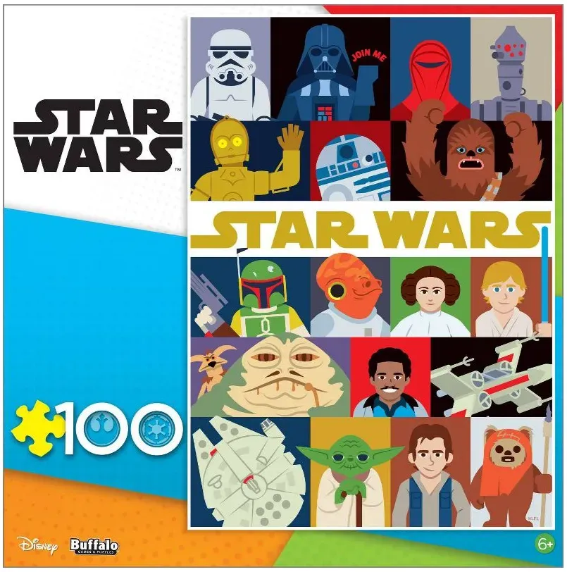 Buffalo Games Star Wars Join Me puslespil 100 brikker figurer