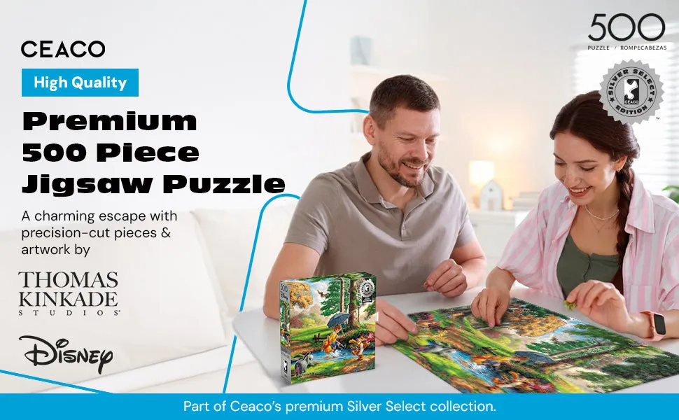 Buffalo Games Silver Select Winnie the Pooh puslespil 500