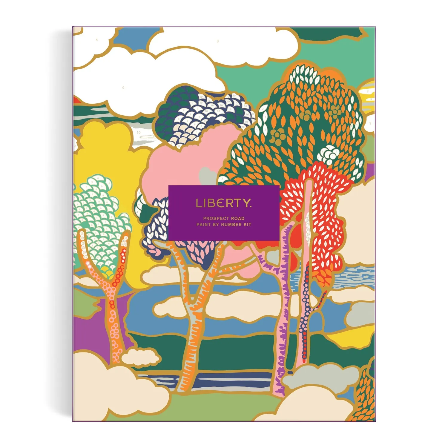 Good Puzzle Co. Liberty Prospect Road mal efter tal sæt