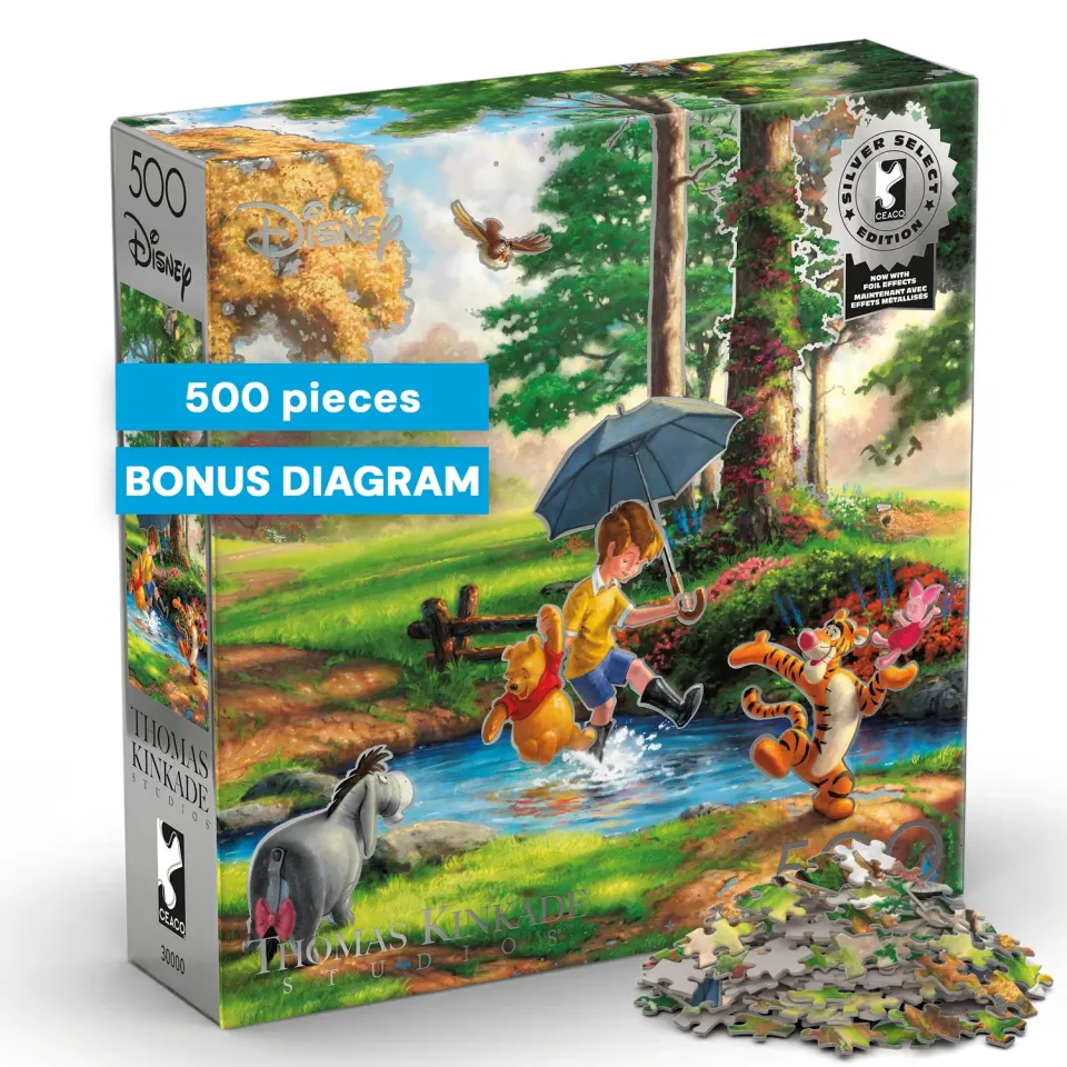 Buffalo Games Silver Select Winnie the Pooh puslespil 500