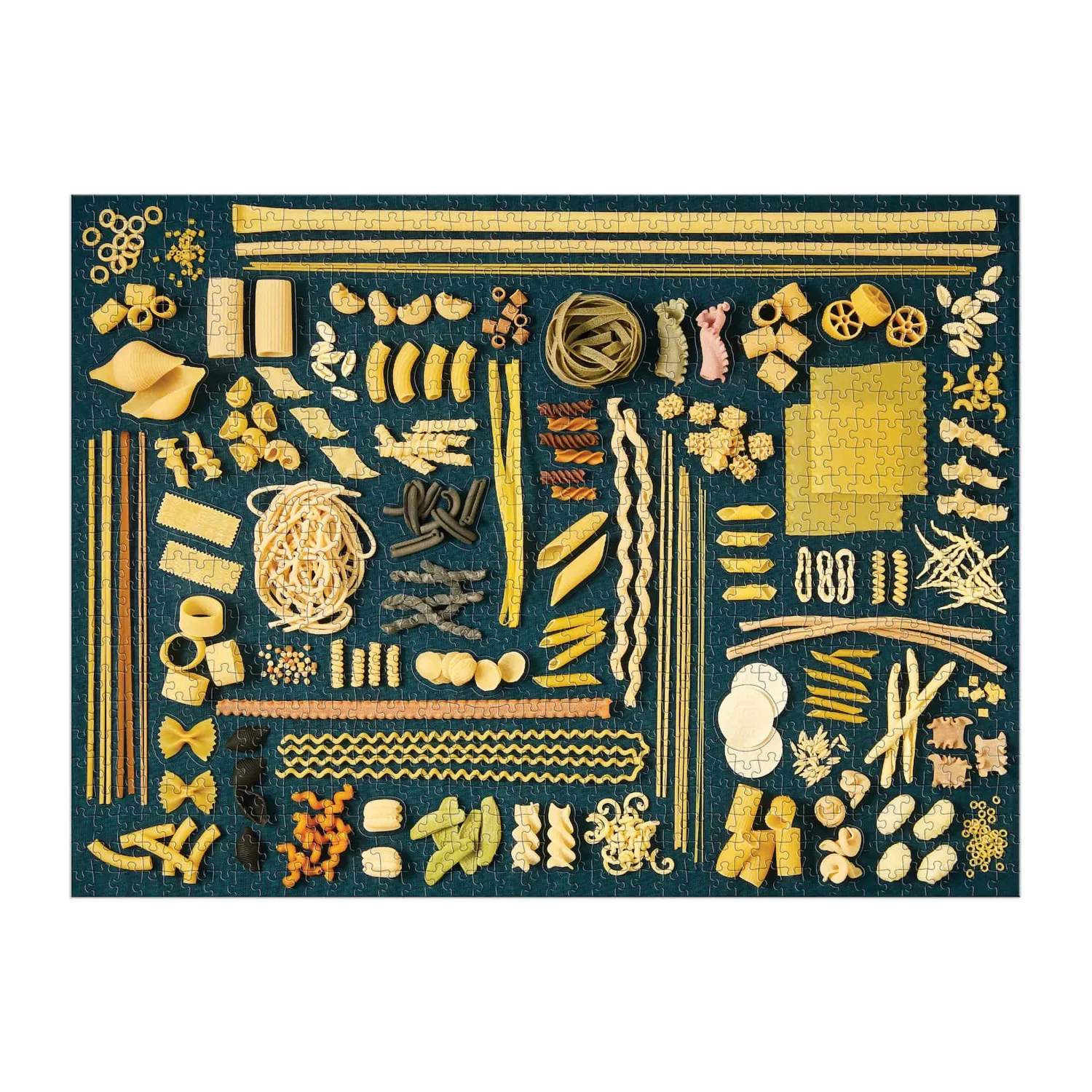 Good Puzzle Co. Art of Pasta puslespil 1000 brikker formede