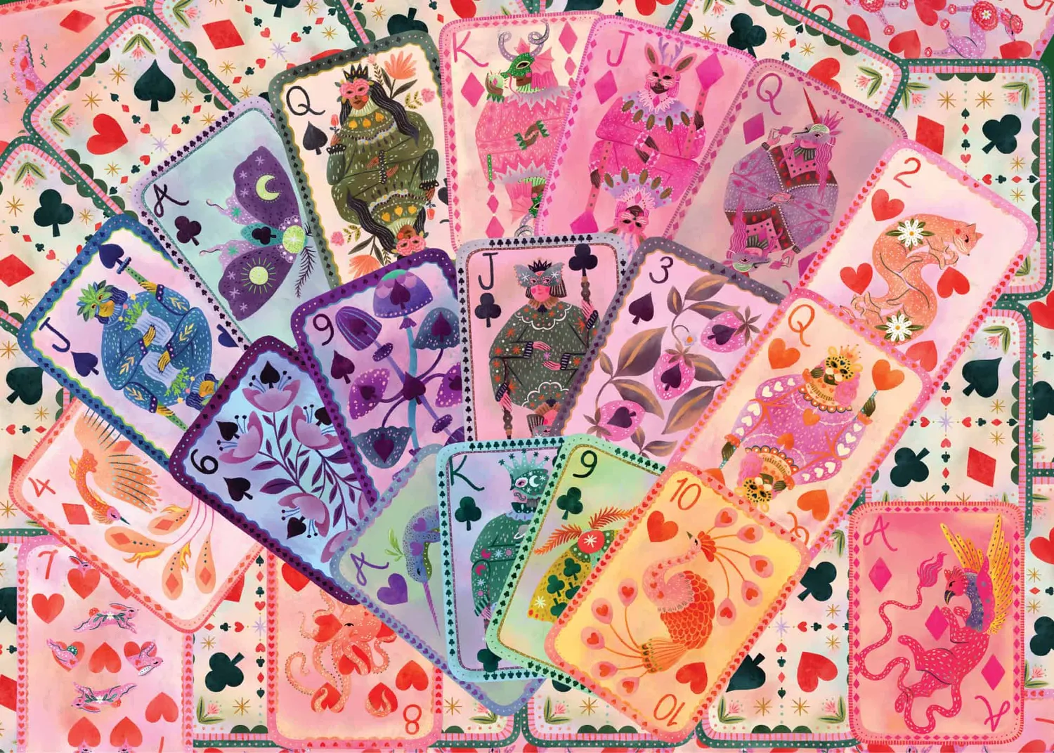 Elena Essex House of Cards 1000 brikker puslespil kort