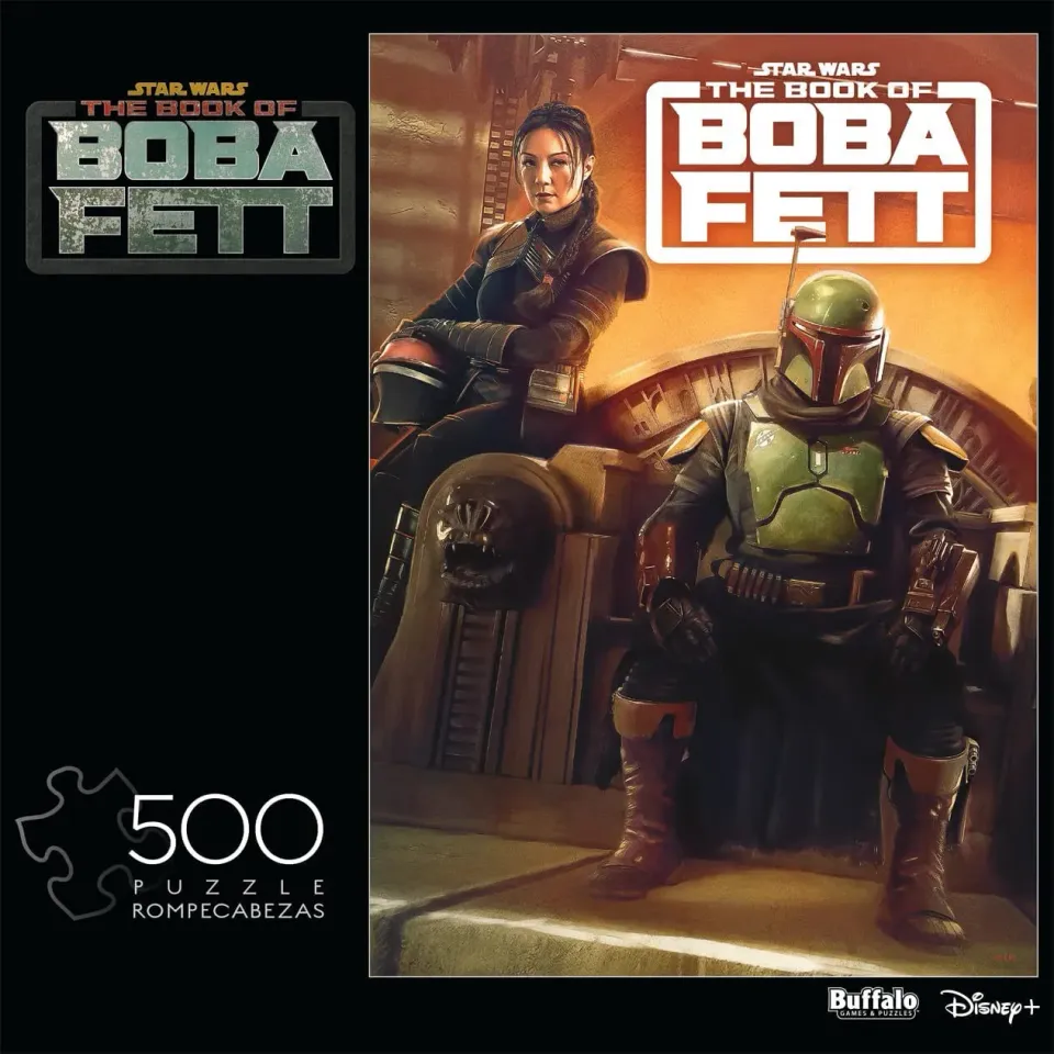Buffalo Games Star Wars Book of Boba Fett puslespil 500 brikker