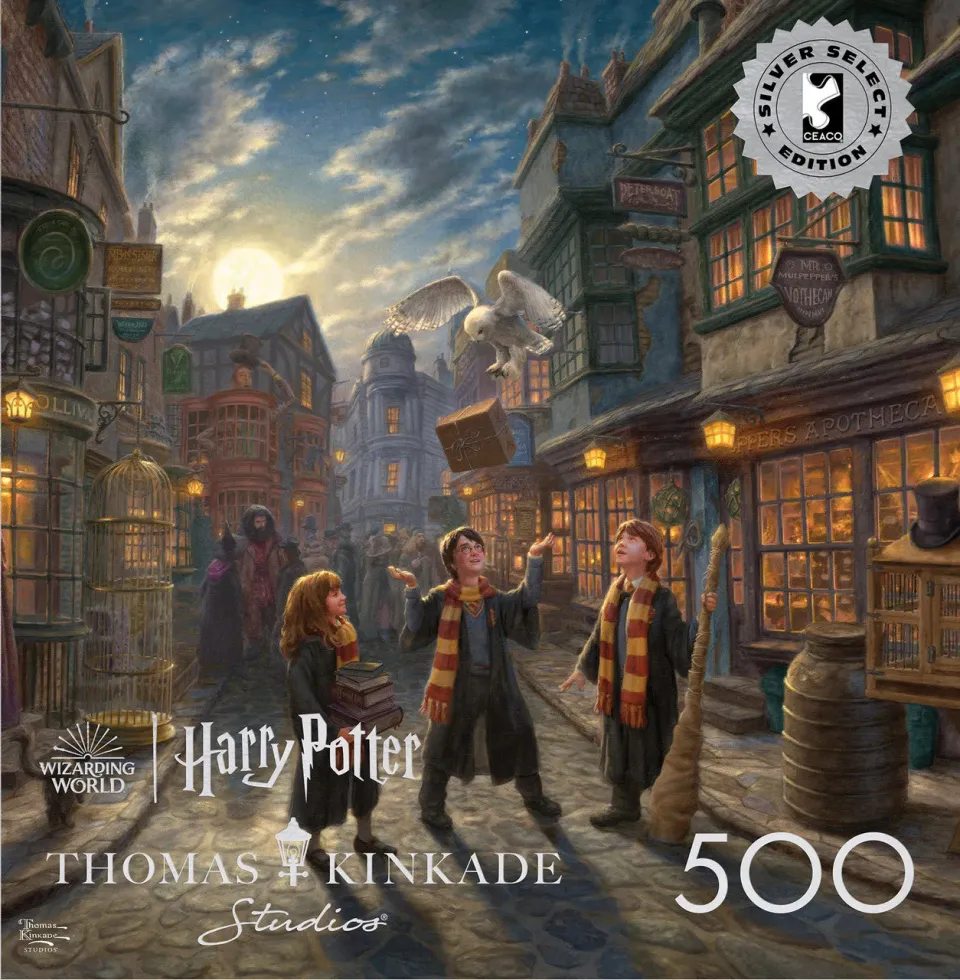 Ceaco Silver Select Diagon Alley puslespil 500 brikker Harry Potter