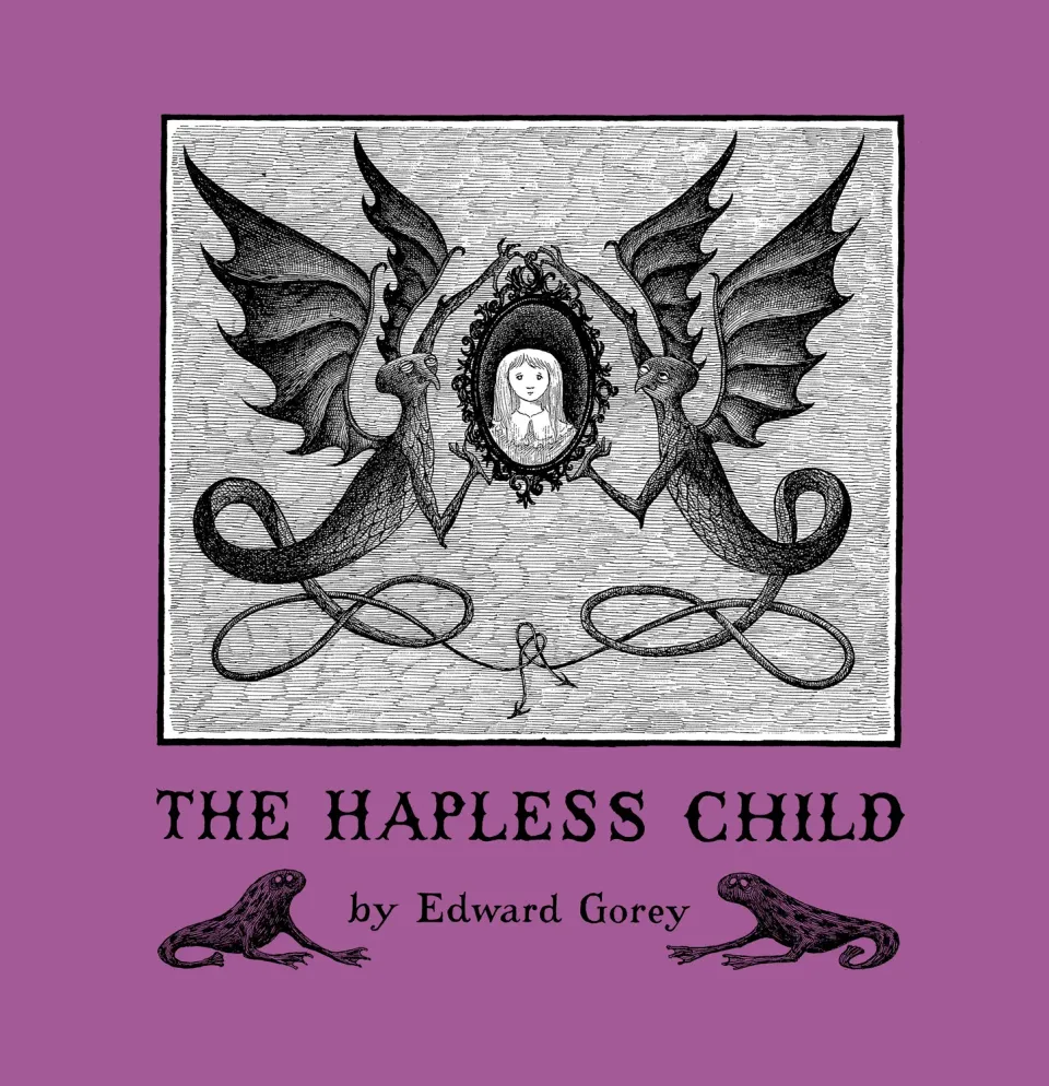 Pomegranate Edward Gorey The Hapless Child bog illustreret